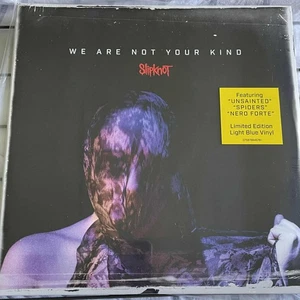 SLIPKNOT - We Are Not Your Kind 2LP Blue Colour Vinyl New & Sealed +Rock + Metal - Picture 1 of 6