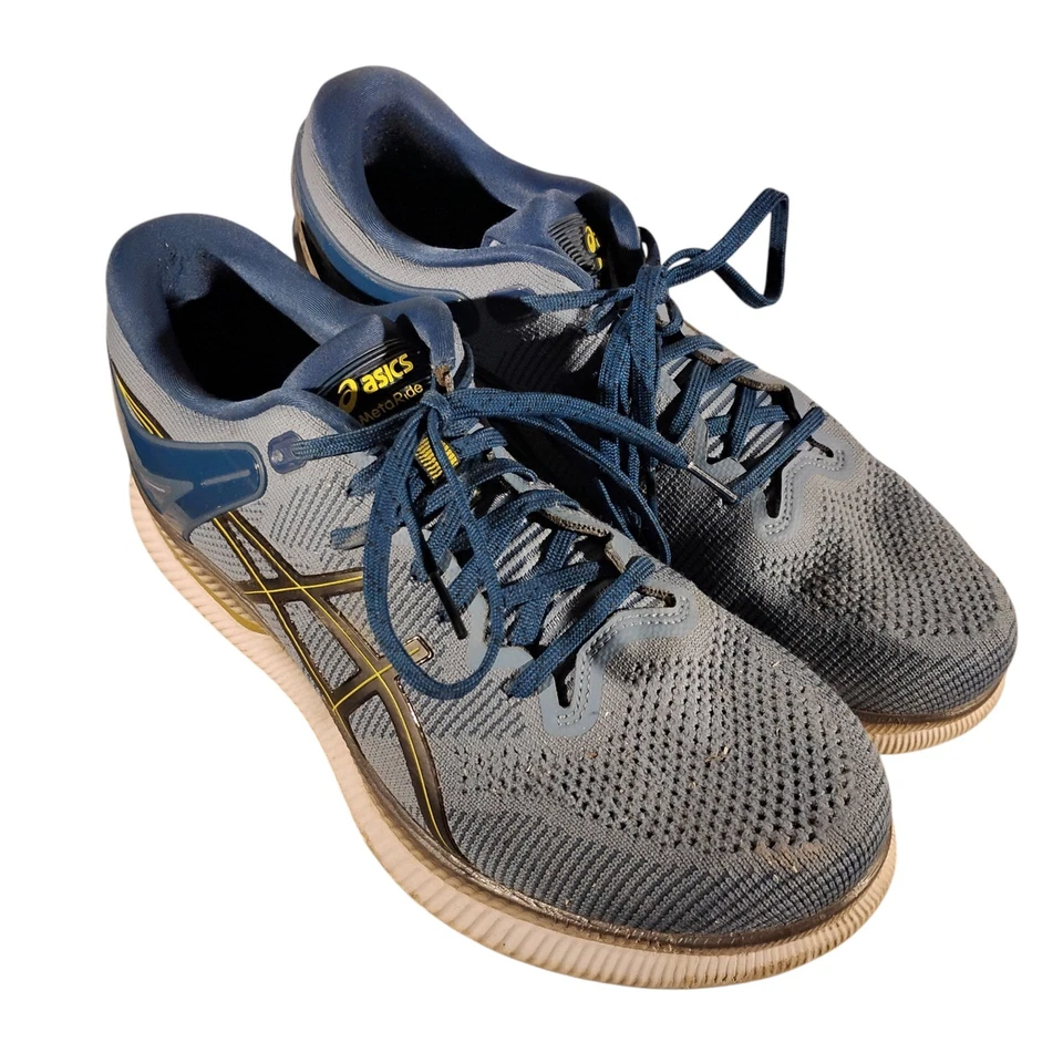 Asics MetaRide shoes mens 13 blue running 1011A142 sneakers flyte foam - Image 1 of 4