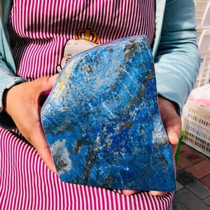 9.21LB Natural Lapis Lazuli Hand Polished Crystal Mineral Specimen Healing - Picture 1 of 16