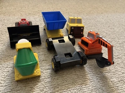 Juguetes populares mezcla o combinación: camión volquete magnético construcción de camión Foto 1 de 4