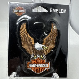 Harley Davidson Motorcycle Eagle Logo Patch Emblem New In Package 2007 Rare - Picture 1 of 2