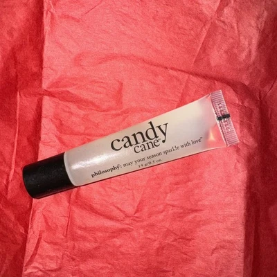 Philosophy High-Gloss High-Flavor Lip Shine CANDY CANE *NEW* - Image 1 of 2