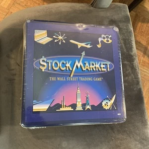 New Vintage Stock Market Wall Street Trading Game Tin by Herbko 2000 Ed SEALED - Picture 1 of 13