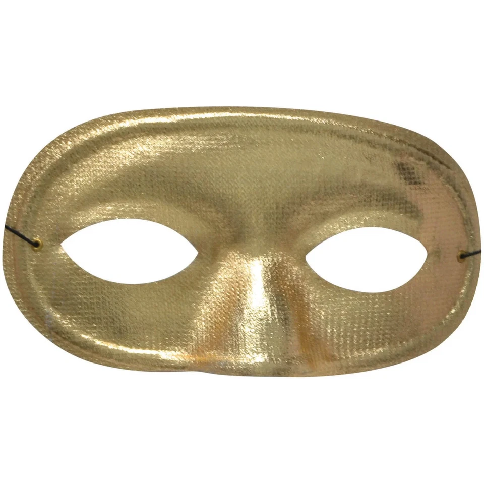 Gold Domino Half Mask - Image 1 of 1