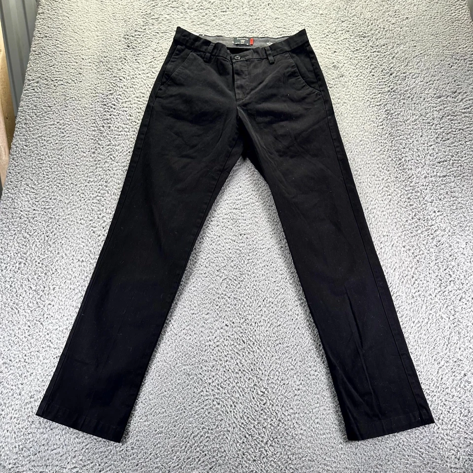 Dockers Smart 360 Flex Pant Mens 29x32 Black Cotton Chino Stretch Slim Preppy - Image 1 of 4