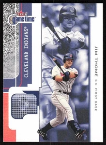 2001 Fleer Game Time #11 Jim Thome - FREE SHIP - Picture 1 of 2