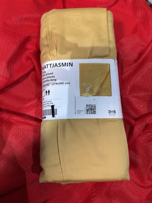 IKEA NATTJASMIN Hoja REY Oro Amarillo 108x102 NUEVO Foto 1 de 3