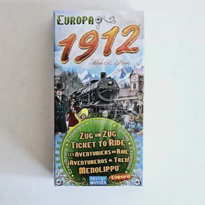 Days of Wonder Ticket to Ride Europe 1912 paquete de expansión - nuevo y sellado - Imagen 1 de 2
