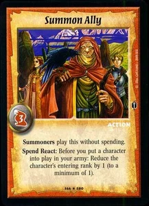Summon Ally - FOIL - Action - Warlord Saga of the Storm - Bild 1 von 8