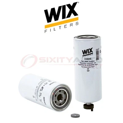 WIX Fuel Water Separator Filter for 2006-2008 Peterbilt 386 -6 10.8L 12.5L ji Foto 1 de 4
