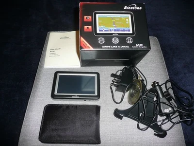 BOXED- BINATONE -A430 - SATNAV- 4.3 LCD SCREEN -TESTED & WORKING, MINT CONDITION - Image 1 of 4