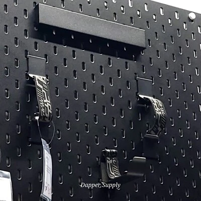 IKEA UPPSPEL 4-Piece Pegboard Accessories Set For Gaming Gear Dark Gray New - Image 1 of 4