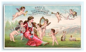 Halls Gemüse Sizilianischer Haarerneuerer Akt Cherubs Engel Berg Nashua NH  - Bild 1 von 2