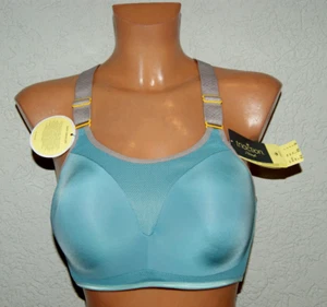 Neu! Cardio Sport - BH TRIUMPH Triaction Magic Motion Pro MWP türkis Gr. 75 D - Bild 1 von 2