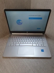HP 14s-dq2507sa i3-1115G4 @ 3.0GHz 8GB DDR4 128GB NVMe SSD Grade C EG0403 - Picture 1 of 9