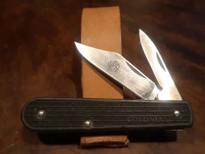 Colonial 05 Prov. R.I. 2 blade pocket knife with NRA Logo on blade  - Picture 1 of 5