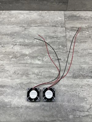 Lot Of 2 Sanyo Denki 109P0412H302 San Ace 40 Cooling Fan, 40x40x28 12VDC, New