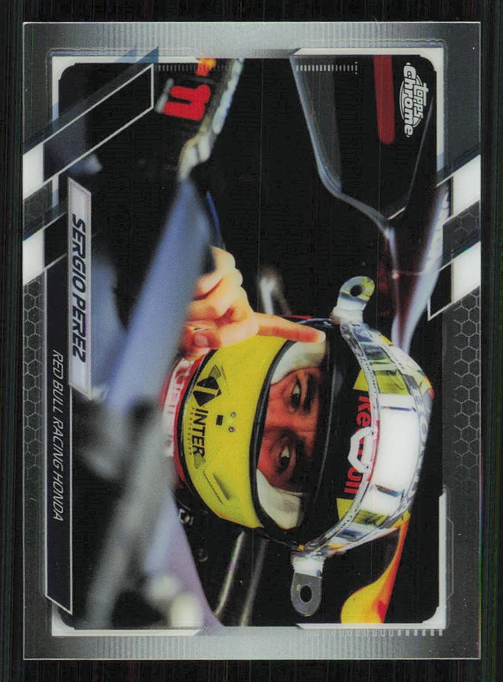 2021 Topps Chrome Formula 1 #46 Sergio Perez - Image 1 of 2