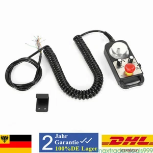4 Achsen CNC Handsteuerung MPG Pendant Erweiterbar Handrad Universal & Not-Aus - Bild 1 von 9