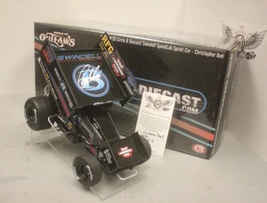 2022 Christopher Bell Circle B Diecast 1/18 ACME Sprint Diecast Autographed - Picture 1 of 2