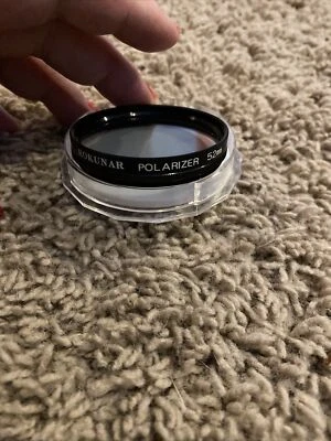 Rokunar 52 mm Polarizer Screw-In Filter With Case Z - Image 1 of 2