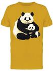 Mama Panda Bear And Cub Tee Men's -Image by Shutterstock
