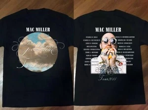 Mac Miller The Divine Feminine Tour 2 Side Black Unisex T shirt S-5XL WA0061 - Picture 1 of 3