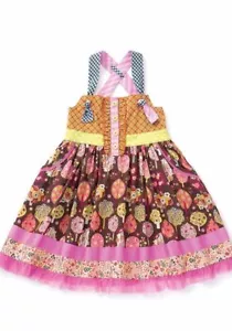 NWT Matilda Jane Size 4 6 8 10 Spinning with Joy Knot Dress Make Believe NEW - Picture 1 of 2
