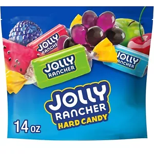 Jolly Rancher Assorted Fruit Flavored Hard Candy, Resealable Bag 14 oz - Picture 1 of 7