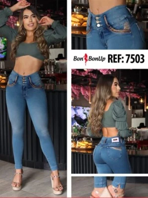 Bon Bon Up Jeans Levanta cola jeans colombianos butt lifter levanta pompis 7503 - Image 1 of 2