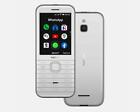 New Sealed-Nokia 8000 4G Dual SIM Black White 4G GPS WIFI Unlocked KaiOS Phone