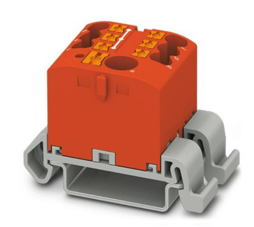 1pcs PHOENIX CONTACT Wiring terminal PTFIX 6/6X2,5-NS35A RD ，3273202 - Image 1 of 1