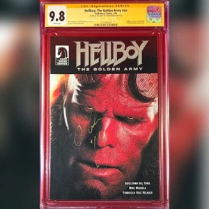 "HELLBOY THE GOLDEN ARMY #NN CGC 9.8 SS FIRMADO POR RON PERLMAN ""HELLBOY" - Imagen 1 de 1