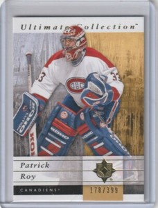 PATRICK ROY Canadiens 2011/12 Ultimate Collection #35 Base Card /399 SP