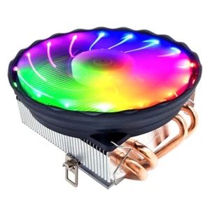 SNOWMAN 120mm CPU Cooler Radiator Fan 4 Heat Pipes PWM 3 Pin for Inte LGA - Picture 1 of 7