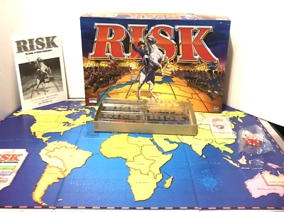 1998 Parker Brothers Hasbro Risk Board Game of Global Domination  - New - Image 1 of 4