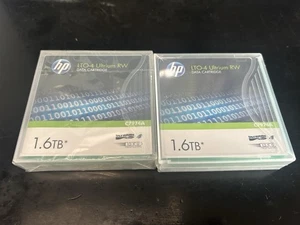 HP LTO-4 ULTRIUM RW 1.6TB C7974A x2 - Afbeelding 1 van 1