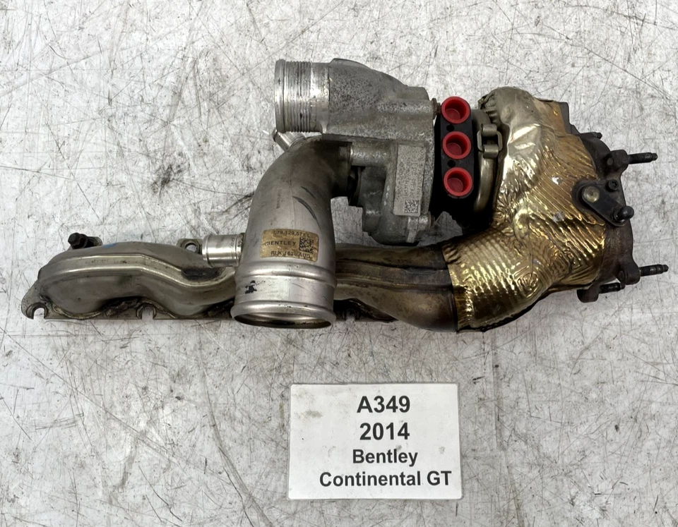 ✅ Turbocompresor conductor izquierdo Bentley Continental GT GTC 2013-2017 4,0 L V8 106 k OEM Foto 1 de 4