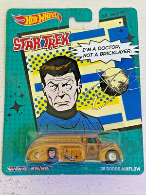 Mattel 2013 Hot Wheels Pop Culture Star Trek Dr. McCoy '38 Dodge Airflow - Image 1 of 4