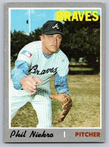 1970 Topps #160 Phil Niekro Atlanta Braves - Picture 1 of 3