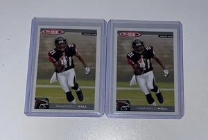 2x - 2004 Topps Total Football #380 DeAngelo Hall Atlanta Falcons Rookie Card - Picture 1 of 2