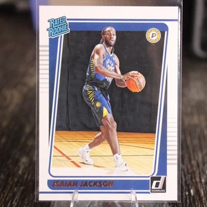 Donruss Isaiah Jackson 2021-22 novato #217 Indiana Pacers - Imagen 1 de 2