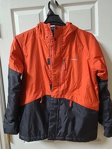 Youth Patagonia Hooded Jacket Full Zip Rare 2Tone 2XL 16-18 Ski Snowboard H2no - Picture 1 of 12