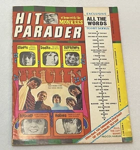 Hit Parader May 1967 Stones Doors Supremes Rascals Hollies - Picture 1 of 3