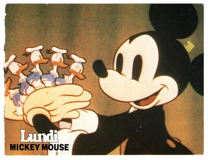 Mickey Mouse - Walt Disney - Lundi Family Magazine, Quebec - Postcard - 1983 VG - Bild 1 von 2