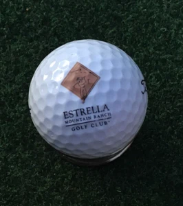 Estrella Mountain Ranch Golf Club logo golf ball (Goodyear, AZ) Display Ball - Picture 1 of 3