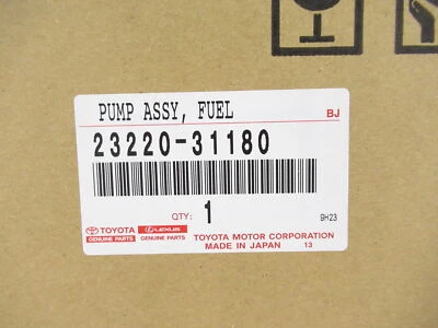 Genuine OEM Toyota Lexus 23220-31180 Fuel Pump Assy 08-10 Highlander 07-09 RX350 - Image 1 of 4