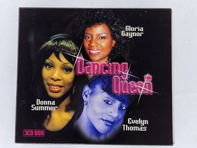 Dancing Queen 3 Disc Set Donna Summer Gloria Gaynor Evelyn Thomas CD NEW  - Image 1 of 4
