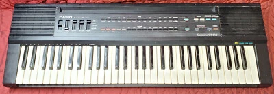 Tastiera Vintage Casio Casiotone CT-640 Pulse Code Modulazione MIDI 465 Tone Bank - Immagine 1 di 4
