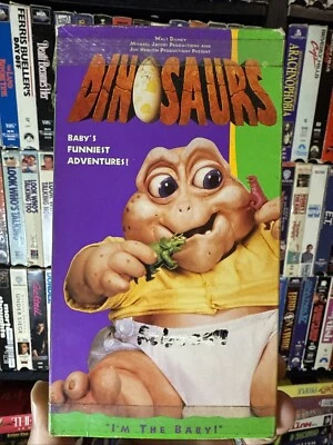 Dinosaurs I’m The Baby! Baby’s Funniest Adventures 1993 Rare Original Release - Image 1 of 3